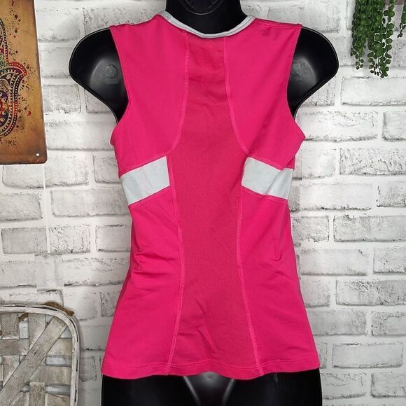 Nike DriFit Tennis Tank Top Shirt Workout Running Size Small Pink - Picture 5 of 6